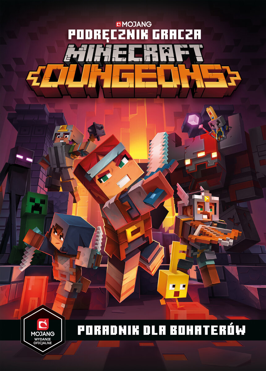 Podręcznik gracza Minecraft Dungeons. Poradnik dla bohaterów - Stephanie Milton - książka