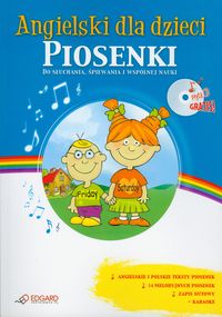Angielski dla dzieci Piosenki +CD -  - książka