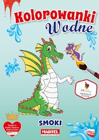Kolorowanka wodna Smoki - Włodarczyk Hubert - książka