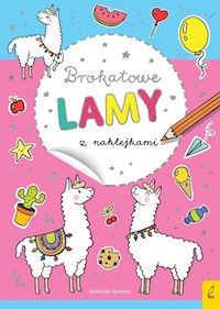 Brokatowe lamy z naklejkami -  - książka