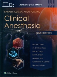 Barash, Cullen, and Stoelting's Clinical Anesthesia 9th Editon -  - książka