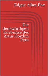 Die denkwürdigen Erlebnisse des Artur Gordon Pym - Edgar Allan Poe - ebook