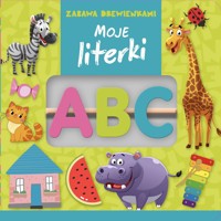 Zabawa drewienkami. Moje literki - zbiorowa praca - książka