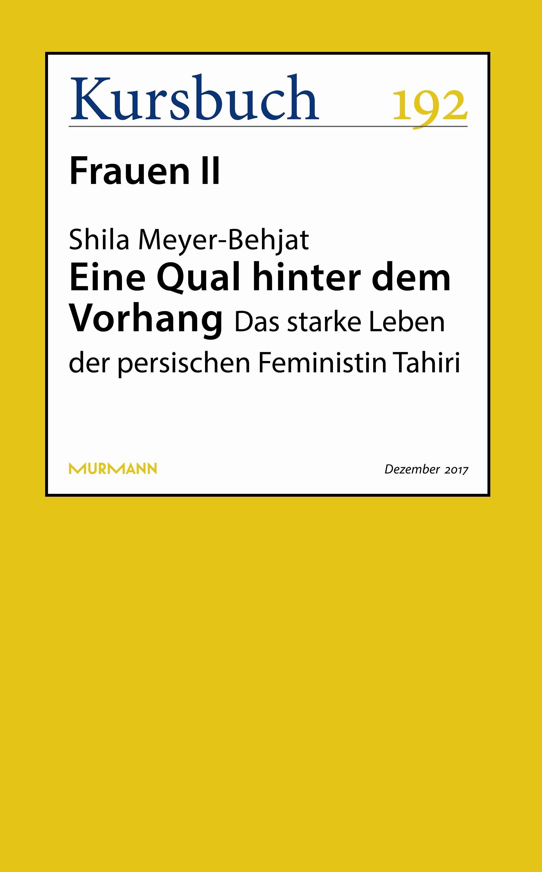 Eine Qual hinter dem Vorhang