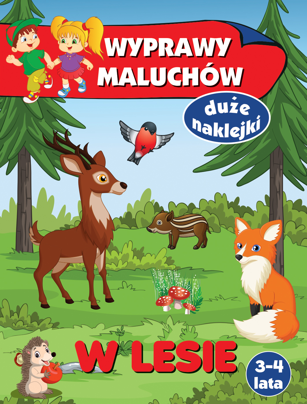 Wyprawy maluchów. W lesie - Wiśniewska Anna - książka