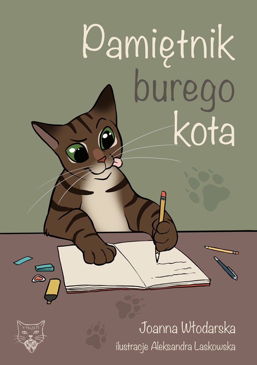 Okładka:Pamiętnik burego kota 