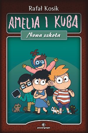 Amelia i Kuba. Nowa szkoła - Rafał Kosik - audiobook + książka