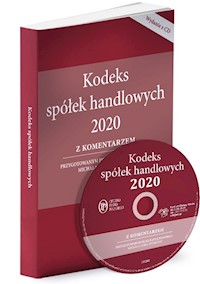 Kodeks spółek handlowych 2020 z komentarzem + CD - Michał Koralewski - książka