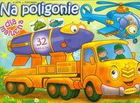 Na poligonie Dla malucha Kolorowanka -  - książka
