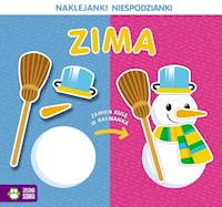Naklejanki niespodzianki Zima -  - książka