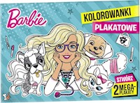 Barbie Kolorowanki plakatowe -  - książka