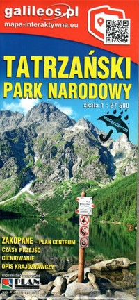 Mapa tur. - Tatrzański Park Narodowy 1:27 000 - zbiorowa praca - książka