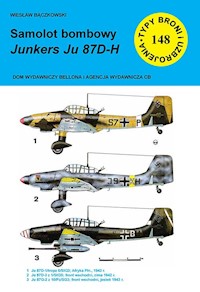 Samolot bombowy Junkers Ju 87 D-H - Bączkowski Wiesław - książka