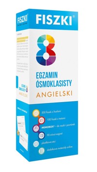 Fiszki. Egzamin ósmoklasisty. Angielski - zbiorowa praca - książka