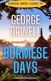Burmese Days - George Orwell - ebook + książka