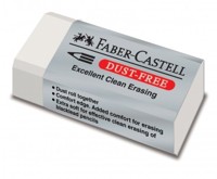 Gumka Dust Free plastikowa mała Faber-Castell (187130 FC) -  - książka