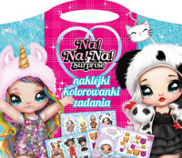 Na! Na! Na! Surprise Naklejki, kolorowanki, zadania - Kiersnowska Monika - książka