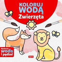 Koloruj wodą Zwierzęta - Tkocz Justyna - książka