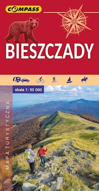 Bieszczady Mapa turystyczna 1:50 000 -  - książka