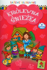 Bajkowe kolorowanki Królewna Śnieżka -  - książka