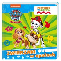 Psi Patrol. Przygody we wzorki. Zwierzaki w opałach -  - książka