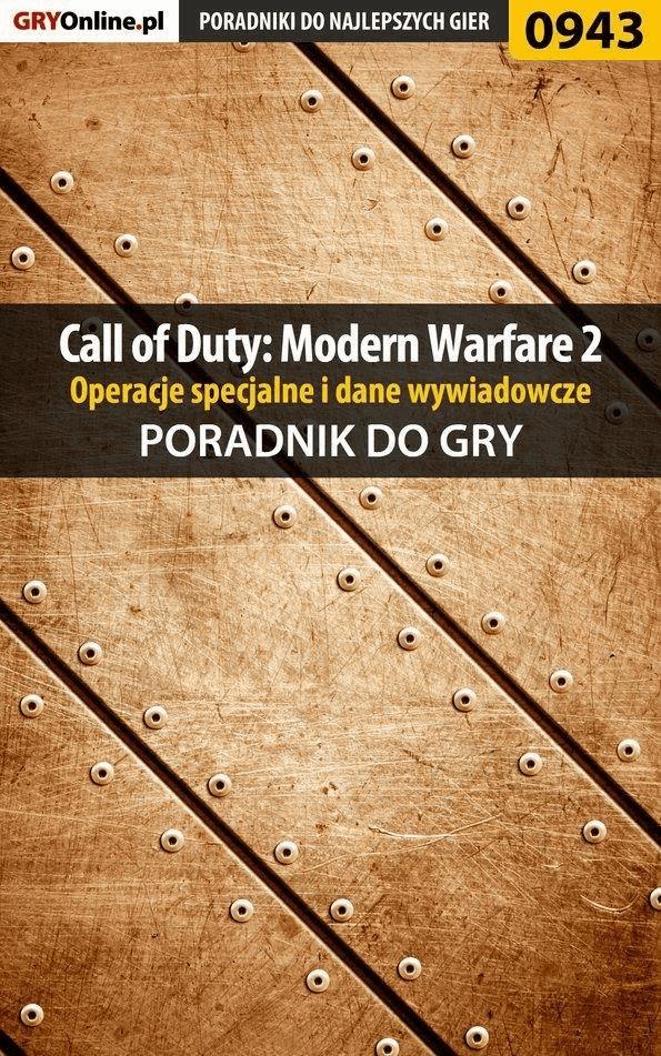 Okładka:Call of Duty: Modern Warfare 2 - opis przejścia, operacje specjalne, dane wywiadowcze - poradnik do gry 