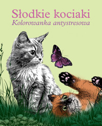 Słodkie kociaki. Kolorowanka antystresowa - zbiorowa praca - książka