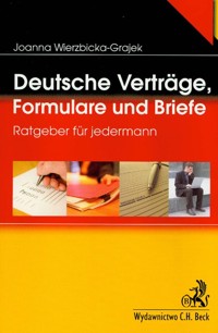 Deutsche vertrage, Formulare und Briefe - Wierzbicka-Grajek Joanna - książka