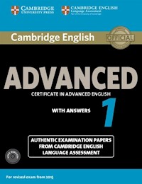 Cambridge English Advanced 1 Authentic examination papers with answers + 2CD - - książka