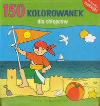 150 kolorowanek dla chłopców -  - książka