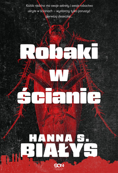 Okładka książki Robaki w ścianie