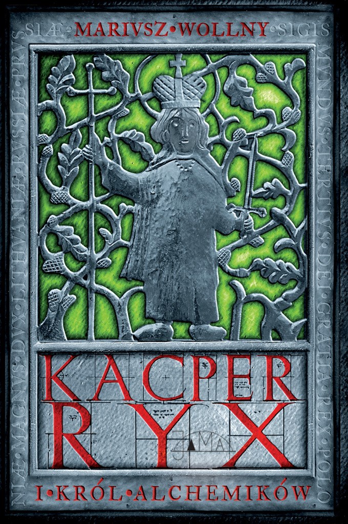 Okładka:Kacper Ryx i król alchemików 