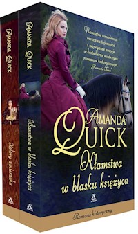 Kłamstwa w blasku księżyca / Kolory zmierzchu - Amanda Quick - książka