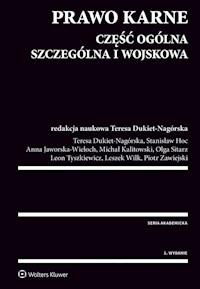 Prawo karne Część ogólna szczególna i wojskowa -  - książka