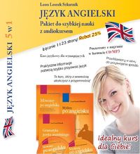 Język angielski 5w1 Pakiet 1 do szybkiej nauki z audiokursem -  - książka
