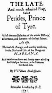 Pericles, Prince of Tyre - William Shakespeare - darmowy ebook