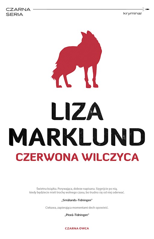 Okładka książki Annika Bengtzon. Czerwona wilczyca
