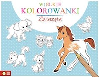 Wielkie kolorowanki Zwierzęta - zbiorowa praca - książka
