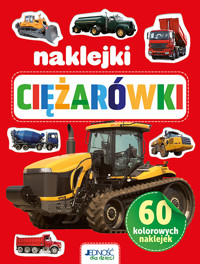 60 kolorowych naklejek Ciężarówki -  - książka
