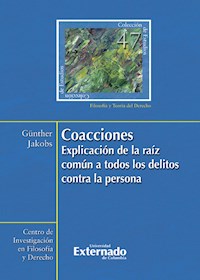 Coacciones : explicación de la raíz común a todos los delitos contra la persona - Günther Jakobs - ebook