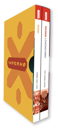 Pakiet - Inferno i Wolverine: X żywotów / X śmierci - Benjamin Percy, Jonathan Hickman - książka