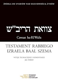 Testament rabbiego Izraela Baal Szema -  - książka