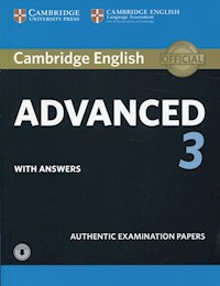 Cambridge English Advanced 3 with answers with Audio - - książka