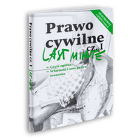 Last Minute prawo cywilne Część 1 06/22 - Gólska Anna - książka