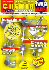 Twoja matura Chemia testy poziom rozszerzony - Ostrowska Beata - książka