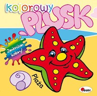 Kolorowy plusk Plaża - Kwiecińska Mirosława - książka