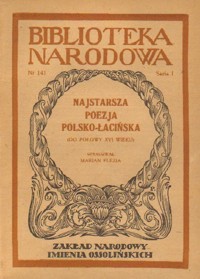 Najstarsza poezja polsko-łacińska - Plezia Marian - ebook