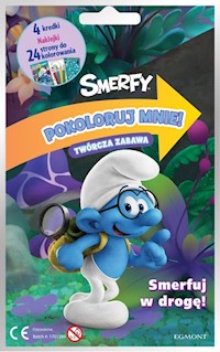 Smerfy Smerfuj w drogę Pokoloruj mnie -  - książka