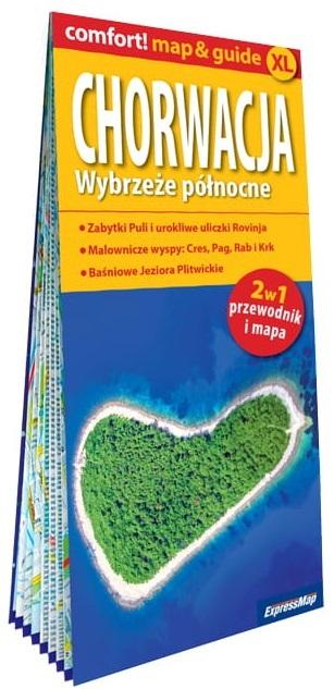 Comfort! map&guide Chorwacja 2w1 -  - książka