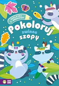 Pokoloruj zwinne szopy -  - książka